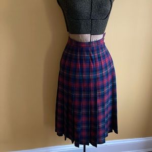 Vintage Wool Pendleton Skirt